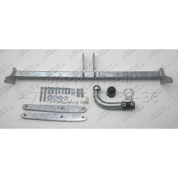 S142A GALIA Полностью оцинкованный фаркоп на Skoda Enyaq iV 2021-, Skoda Elroq 2024-, VW ID.4 2020-, VW ID.5 2022-, VW ID.7 2024-, VW ID.7 Tourer 2024-, Audi Q4 e-tron 2021-, Cupra Tavascan 2025-. Тип шара: A. Неви