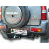 S403-FC Лидер-плюс ТСУ для Suzuki Jimny 1998-2018 без выреза бампера. Нагрузки: 1200/50 кг, масса фаркопа 15,38 кг (без электрики в комплекте)
