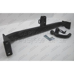 T-120 STEINHOF Фаркоп на Toyota Corolla седан E12 2002-2007 без снятия и подрезки бампера. Тип шара: A. Нагрузки: 1350/60 кг, масса фаркопа 12,4 кг (без электрики в комп