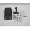 T-UAZ-01FC TAVIALS ТСУ со съемным шаром для УАЗ Hunter, 469, 3151, 31512, 31519, 2206, 3741, 37411, 3962, 3909, 39621, 452 без снятия и выреза бампера. Нагрузки: 1000/75 кг, масса фаркопа 8,54 кг (без электрики в комплекте)