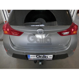 T056C GALIA Полностью оцинкованный фаркоп на Toyota Auris хетчбек 2007-2013, 2013-2018. Тип шара: C (горизонтальный съемный). Установка без снятия и выреза бампе