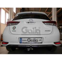 T056C GALIA Полностью оцинкованный фаркоп на Toyota Auris хетчбек 2007-2013, 2013-2018. Тип шара: C (горизонтальный съемный). Установка без снятия и выреза бампе