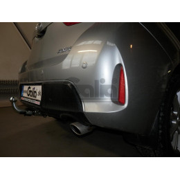 T056C GALIA Полностью оцинкованный фаркоп на Toyota Auris хетчбек 2007-2013, 2013-2018. Тип шара: C (горизонтальный съемный). Установка без снятия и выреза бампе