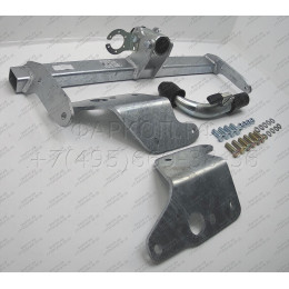 T056C GALIA Полностью оцинкованный фаркоп на Toyota Auris хетчбек 2007-2013, 2013-2018. Тип шара: C (горизонтальный съемный). Установка без снятия и выреза бампе