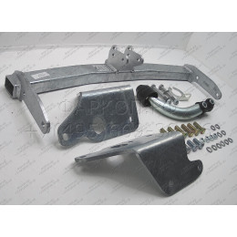 T063A GALIA Полностью оцинкованный фаркоп на Toyota Verso 2009-2013, 2013-2018. Тип шара: A. Установка без снятия и выреза бампера. Нагрузки: 1500/60 кг, масса фаркоп