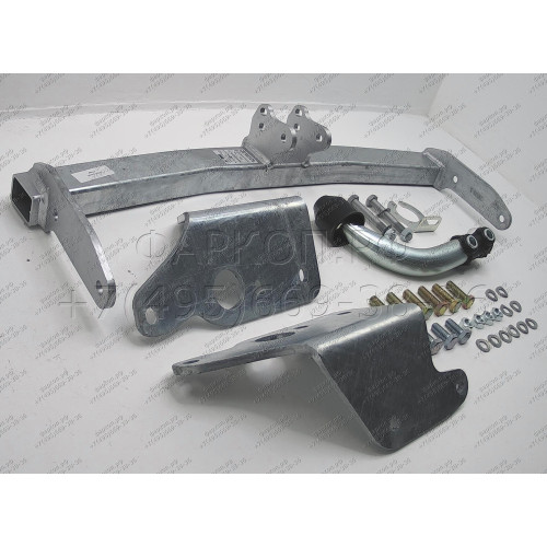 T063A GALIA Полностью оцинкованный фаркоп на Toyota Verso 2009-2013, 2013-2018. Тип шара: A. Установка без снятия и выреза бампера. Нагрузки: 1500/60 кг, масса фаркопа 14,52 кг