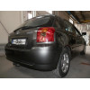 T067C GALIA Полностью оцинкованный фаркоп на Toyota Corolla хетчбек 3/5 дверей 2002-2007. Тип шара: C (горизонтальный съемный). Невидимый вырез бампера. Нагрузки: 1300/75 кг, масса фаркопа 14,87 кг