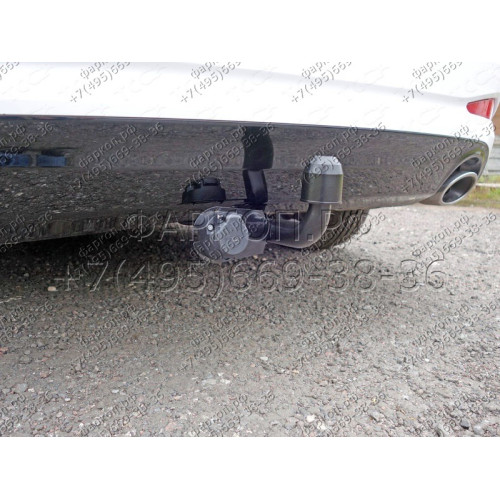 TCU00034 ТСС Фаркоп на Hyundai Sonata 2018-2020, Hyundai i40 2011-2018. Требуется подрезка бампера. Тип шара: A. Нагрузки: 1200/75 кг
