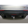 TCU00381 ТСС Фаркоп оцинкованный на Jetour X90 Plus 2WD 2023-, Jetour X70 Plus 2WD 2023-. Требуется подрезка бампера. Тип шара: E (шаровый узел под американский квадрат). Нагрузки: 1000/75 кг