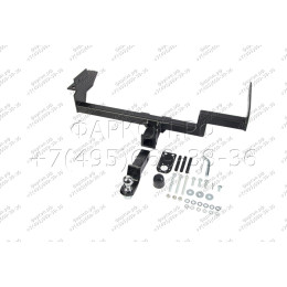 H.T40.E HALTY Фаркоп на Toyota Alphard 2002-2008 без подрезки бампера. Тип шара: E. Нагрузки: 750/75 кг, масса фаркопа 17,3 кг