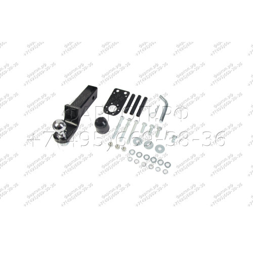 H.T40.E HALTY Фаркоп на Toyota Alphard 2002-2008 без подрезки бампера. Тип шара: E. Нагрузки: 750/75 кг, масса фаркопа 17,3 кг