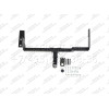 H.T40.E HALTY Фаркоп на Toyota Alphard 2002-2008 без подрезки бампера. Тип шара: E. Нагрузки: 750/75 кг, масса фаркопа 17,3 кг