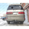 H.T58.E HALTY Фаркоп на Toyota Hiace Regius, Toyota Regius, Toyota Touring Hiace 1997-2002 без подрезки бампера. Тип шара: E. Нагрузки: 750/75 кг, масса фаркопа 14,6 кг