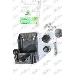 T-UAZ-01FC TAVIALS ТСУ со съемным шаром для УАЗ Hunter, 469, 3151, 31512, 31519, 2206, 3741, 37411, 3962, 3909, 39621, 452 без снятия и выреза бампера. Нагрузки: 1000/75 кг, масса фаркопа