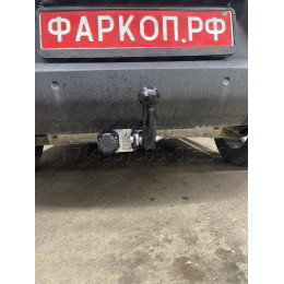 K112-A Лидер-плюс ТСУ для Kia Sportage 2010-2015, Hyundai ix35 2010-2015 без снятия и выреза бампера. Нагрузки: 1500/75 кг, масса фаркопа 17,52 кг (без электрики в комплект