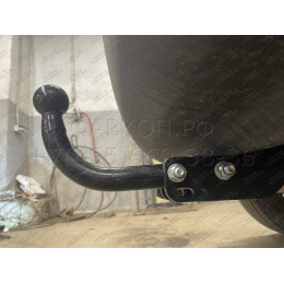 K112-A Лидер-плюс ТСУ для Kia Sportage 2010-2015, Hyundai ix35 2010-2015 без снятия и выреза бампера. Нагрузки: 1500/75 кг, масса фаркопа 17,52 кг (без электрики в комплект
