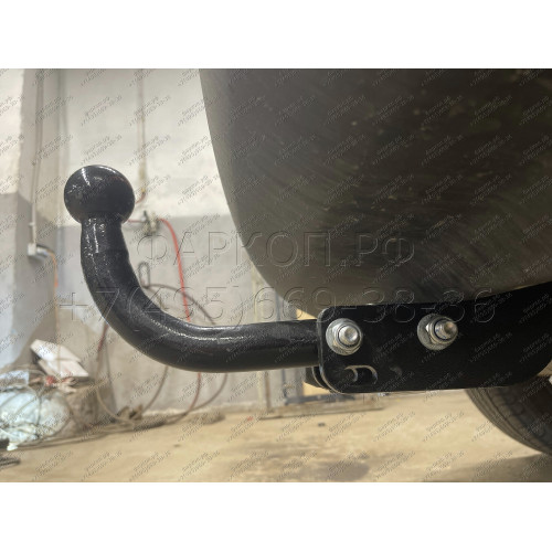 K112-A Лидер-плюс ТСУ для Kia Sportage 2010-2015, Hyundai ix35 2010-2015 без снятия и выреза бампера. Нагрузки: 1500/75 кг, масса фаркопа 17,52 кг (без электрики в комплекте)