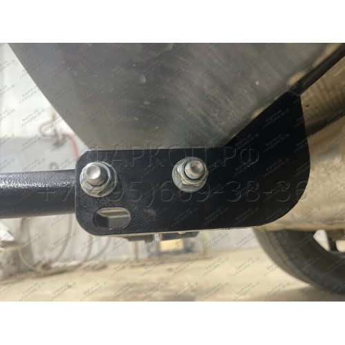 K112-A Лидер-плюс ТСУ для Kia Sportage 2010-2015, Hyundai ix35 2010-2015 без снятия и выреза бампера. Нагрузки: 1500/75 кг, масса фаркопа 17,52 кг (без электрики в комплекте)