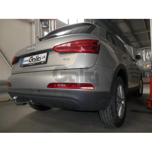 V069V GALIA Полностью оцинкованный фаркоп на Volkswagen Tiguan 2007-2016, Tiguan 2 2016-2024, Tiguan 3 2024-, VW Tayron 2024-, Audi Q3 2011-2019, 2019-2025, 2025-, SEAT Tarraco 2018-2024, 2024-. Подрозетник убирается за бампер. Тип шара: AV (вертикальное 