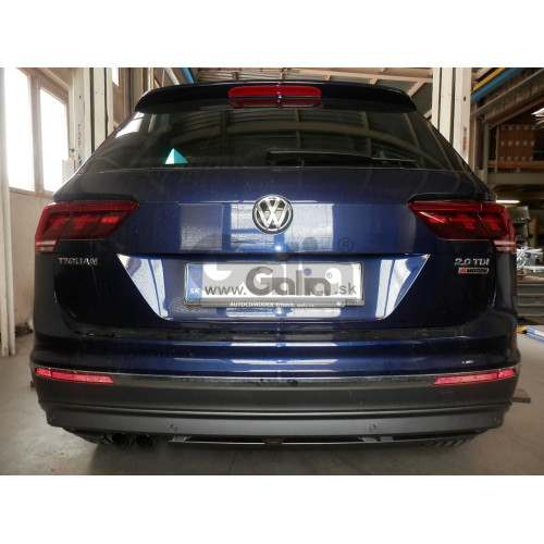 V069V GALIA Полностью оцинкованный фаркоп на Volkswagen Tiguan 2007-2016, Tiguan 2 2016-2024, Tiguan 3 2024-, VW Tayron 2024-, Audi Q3 2011-2019, 2019-2025, 2025-, SEAT Tarraco 2018-2024, 2024-. Подрозетник убирается за бампер. Тип шара: AV (вертикальное 
