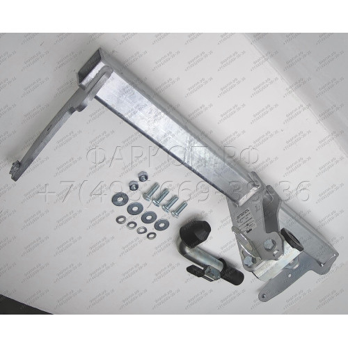 V070C GALIA Полностью оцинкованный фаркоп на Volvo XC60 2008-2017. Тип шара: C (горизонтальный съемный). Невидимый вырез бампера. Нагрузки: 2100/90 кг, масса фаркопа 16,57 кг