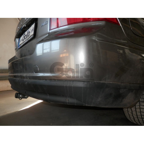 V079C GALIA Полностью оцинкованный фаркоп на Volvo S80 2006-2016, Volvo V70 2007-2016. Подрозетник убирается за бампер. Тип шара: C (горизонтальный съемный). Невидимый вырез бампера. Нагрузки: 2100/90 кг, масса фаркопа 15,87 кг