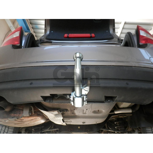 V079C GALIA Полностью оцинкованный фаркоп на Volvo S80 2006-2016, Volvo V70 2007-2016. Подрозетник убирается за бампер. Тип шара: C (горизонтальный съемный). Невидимый вырез бампера. Нагрузки: 2100/90 кг, масса фаркопа 15,87 кг