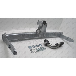 V079C GALIA Полностью оцинкованный фаркоп на Volvo S80 2006-2016, Volvo V70 2007-2016. Подрозетник убирается за бампер. Тип шара: C (горизонтальный съемный). Невиди