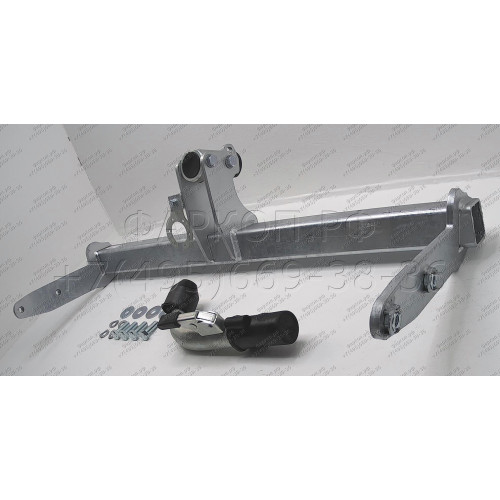 V079C GALIA Полностью оцинкованный фаркоп на Volvo S80 2006-2016, Volvo V70 2007-2016. Подрозетник убирается за бампер. Тип шара: C (горизонтальный съемный). Невидимый вырез бампера. Нагрузки: 2100/90 кг, масса фаркопа 15,87 кг
