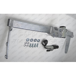 V079C GALIA Полностью оцинкованный фаркоп на Volvo S80 2006-2016, Volvo V70 2007-2016. Подрозетник убирается за бампер. Тип шара: C (горизонтальный съемный). Невиди