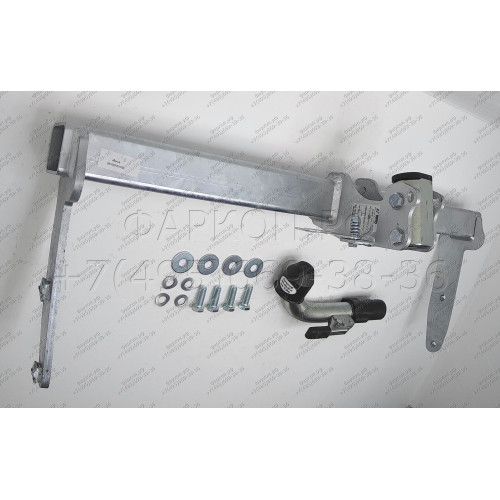V079C GALIA Полностью оцинкованный фаркоп на Volvo S80 2006-2016, Volvo V70 2007-2016. Подрозетник убирается за бампер. Тип шара: C (горизонтальный съемный). Невидимый вырез бампера. Нагрузки: 2100/90 кг, масса фаркопа 15,87 кг