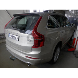 V083A GALIA Полностью оцинкованный фаркоп на Volvo XC90 2015-, Volvo XC60 2017-. Подрозетник убирается за бампер. Тип шара: A. Невидимый вырез бампера. Нагрузки: 