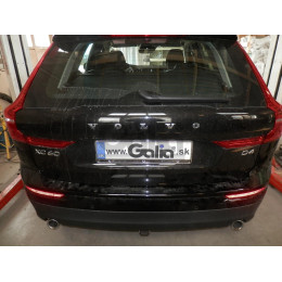 V083A GALIA Полностью оцинкованный фаркоп на Volvo XC90 2015-, Volvo XC60 2017-. Подрозетник убирается за бампер. Тип шара: A. Невидимый вырез бампера. Нагрузки: 