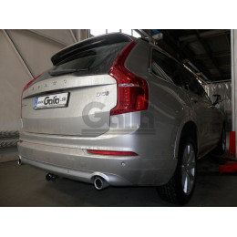 V083A GALIA Полностью оцинкованный фаркоп на Volvo XC90 2015-, Volvo XC60 2017-. Подрозетник убирается за бампер. Тип шара: A. Невидимый вырез бампера. Нагрузки: 