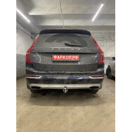 V083A GALIA Полностью оцинкованный фаркоп на Volvo XC90 2015-, Volvo XC60 2017-. Подрозетник убирается за бампер. Тип шара: A. Невидимый вырез бампера. Нагрузки: 