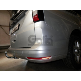V090A GALIA Полностью оцинкованный фаркоп на Volkswagen Caddy 2020-, Ford Tourneo Connect 2022-, Ford Transit Connect 2022-. Тип шара: A. Установка без выреза бампера. Нагрузки: 1500/80 