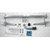 V090A GALIA Полностью оцинкованный фаркоп на Volkswagen Caddy 2020-, Ford Tourneo Connect 2022-, Ford Transit Connect 2022-. Тип шара: A. Установка без выреза бампера. Нагрузки: 1500/80 кг, масса фаркопа 15,72 кг