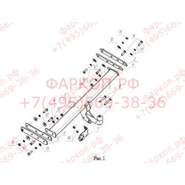 VL 02 AVTOS Фаркоп на Volvo XC60 2008-2012. Необходима подрезка бампера. Тип шара: A. Нагрузки: 2000/100 кг, масса фаркопа 20 кг (без электрики в комплекте)
