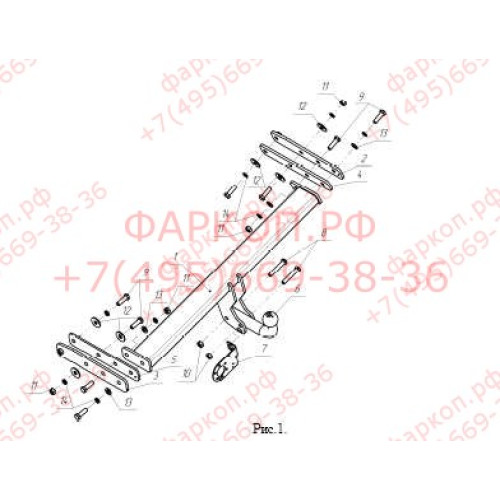 VL 02 AVTOS Фаркоп на Volvo XC60 2008-2012. Необходима подрезка бампера. Тип шара: A. Нагрузки: 2000/100 кг, масса фаркопа 20 кг (без электрики в комплекте)