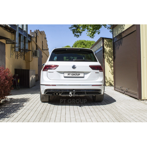 VTI-08-991422.00 PT GROUP Фаркоп на Skoda Kodiaq 2017-2023, 2023-, Volkswagen Tiguan 2007-2016, 2016-2024, Skoda Karoq 2017-. Необходима подрезка бампера. Тип шара: AV (вертикально-съемный с ключом). Нагрузки: 2500/100 кг, масса фаркопа 20 кг (без электри