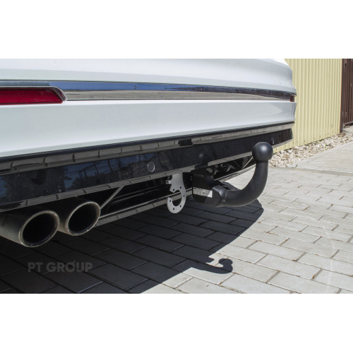 VTI-08-991422.00 PT GROUP Фаркоп на Skoda Kodiaq 2017-2023, 2023-, Volkswagen Tiguan 2007-2016, 2016-2024, Skoda Karoq 2017-. Необходима подрезка бампера. Тип шара: AV (вертикально-съемный с ключом). Нагрузки: 2500/100 кг, масса фаркопа 20 кг (без электри