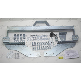 ZJ101FE ZINCAR Полностью оцинкованный фаркоп на JAC T8 Pro 2019-, JAC T8 2018-, Sollers ST8 2024- без выреза в бампере. Тип шара: FE. Нагрузки 2500/100 кг, масса фаркопа 24,1 кг 