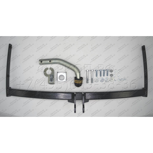 92702-A MOTODOR Фаркоп с оцинкованным шаром на Volkswagen Polo седан 2010-2020, Jetta VA3 2023-. Необходима подрезка бампера. Тип шара: A. Нагрузки: 1000/75 кг, масса фаркопа 13,3 кг (без электрики в комплекте)