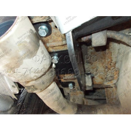 4351-A ORIS Фаркоп на Nissan Murano 2005-2008 без выреза в бампере. Тип шара: A. Нагрузки: 1500/80 кг, масса фаркопа 18 кг (без электрики в комплекте)
