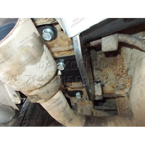 4351-A ORIS Фаркоп на Nissan Murano 2005-2008 без выреза в бампере. Тип шара: A. Нагрузки: 1500/80 кг, масса фаркопа 18 кг (без электрики в комплекте)