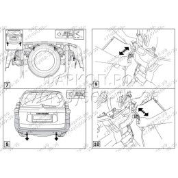 F.5714.003 BERG Фаркоп на Toyota Land Cruiser Prado 120 2002-2009, Prado 150 (кроме Black Onyx) 2009-2023, Lexus GX470 2003-2009, Lexus GX460 2009-2023. Требуется подрезка бампера. Тип шара: E. Нагрузки: