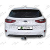 K130-A Лидер-плюс ТСУ для Kia Ceed хетчбек 2018- без выреза бампера. Нагрузки: 1500/75 кг, масса фаркопа 15,1 кг (без электрики в комплекте)