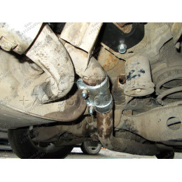 4351-A ORIS Фаркоп на Nissan Murano 2005-2008 без выреза в бампере. Тип шара: A. Нагрузки: 1500/80 кг, масса фаркопа 18 кг (без электрики в комплекте)