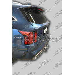 K132-F(N) Лидер-плюс ТСУ (с металлич. пластиной) для Kia Sorento 2020- без снятия и выреза бампера. Тип шара: F. Нагрузки: 2000/100 кг, масса фаркопа 21,4 кг (без э