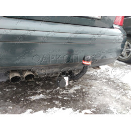 2133-A ORIS Фаркоп на Audi A3 хетчбек 1996-2003/6, Volkswagen Golf IV хетчбек/универсал 1997/10-2003/10, Volkswagen Bora седан/универсал 1998-2005. Необходима подрезка бампера. Тип 
